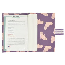 protège carnet de santé oiseaux lilas petit picotin
