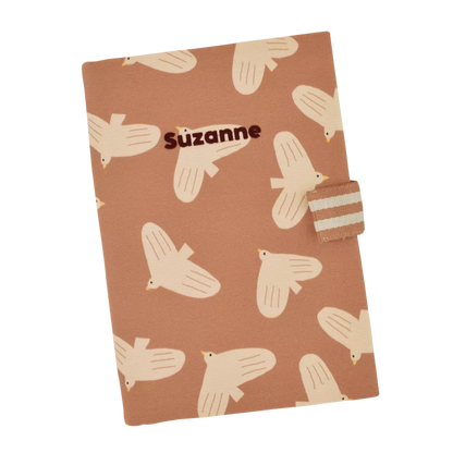 protège carnet de santé oiseaux tomette petit picotin 