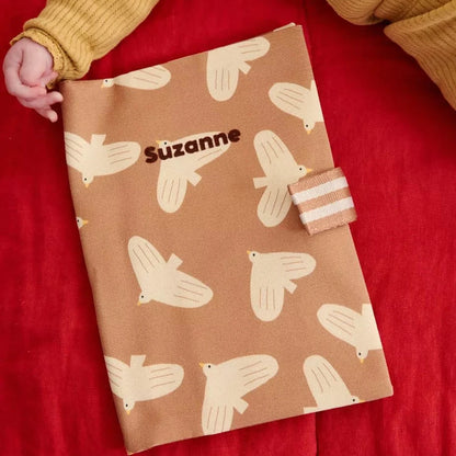 protège carnet de santé oiseaux tomette petit picotin 