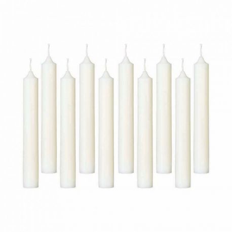 Set de 20 bougies fines fleuristes - 10cm