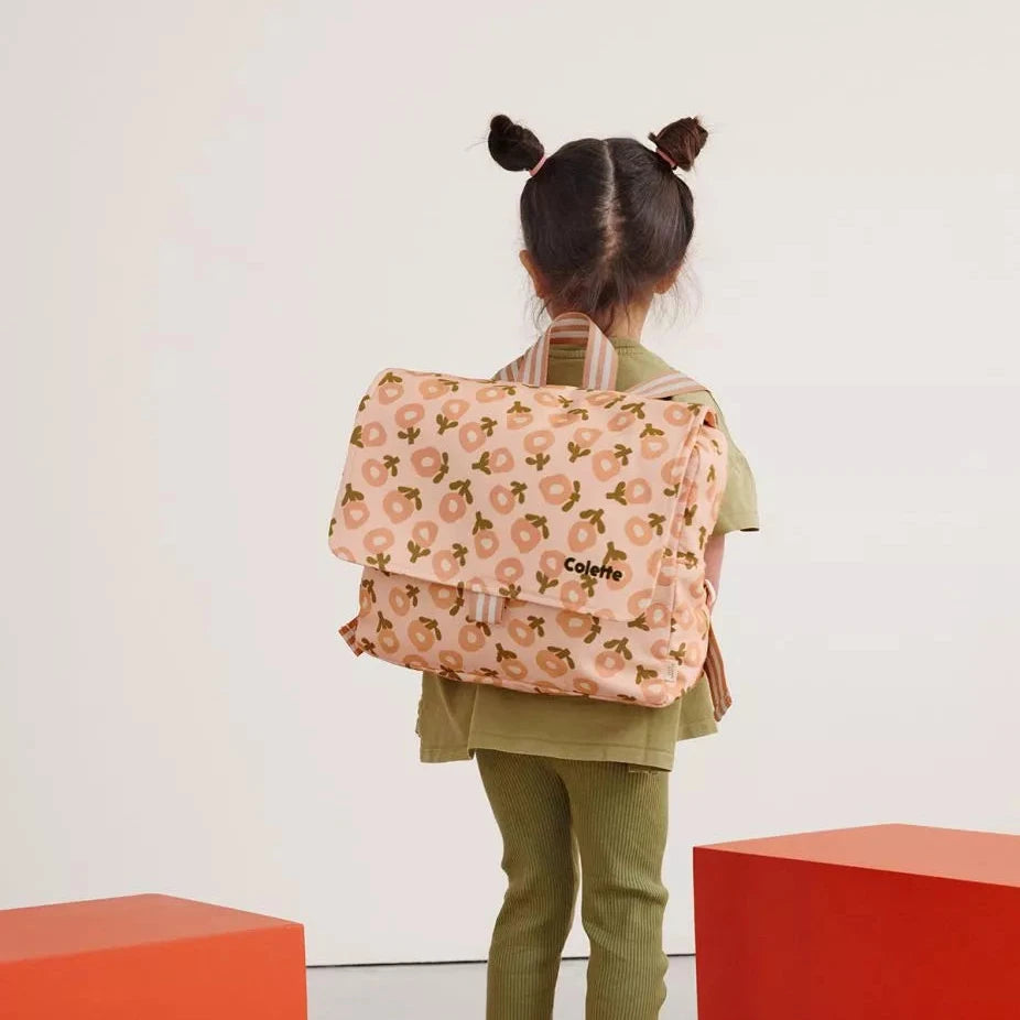raphael-le-cartable-maternelle-fleurs roses
