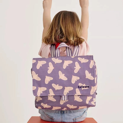 raphael-le-cartable-maternelle-oiseaux lilas