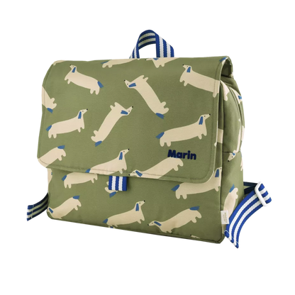 raphael-le-cartable-maternelle-teckels olive