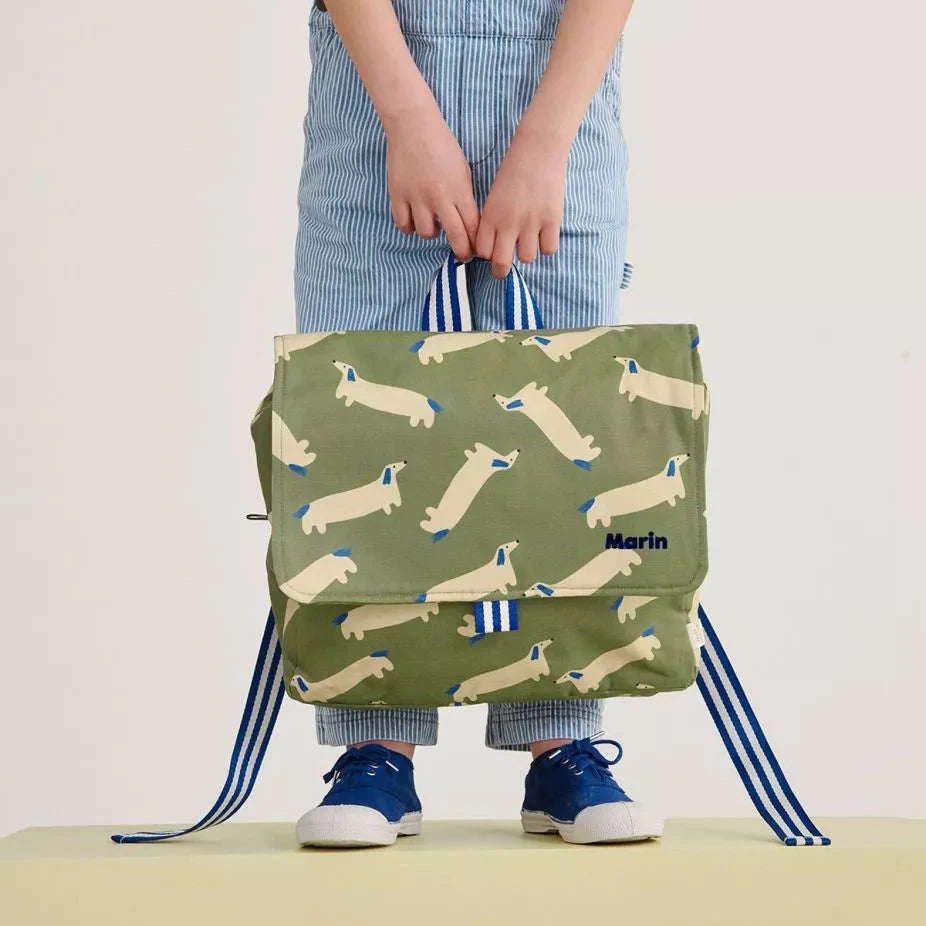 raphael-le-cartable-maternelle-teckels olive