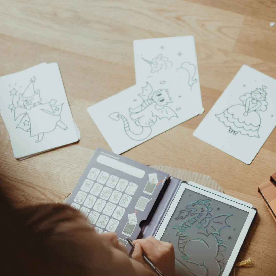 recharges kidydrawmini il était une fois animaux