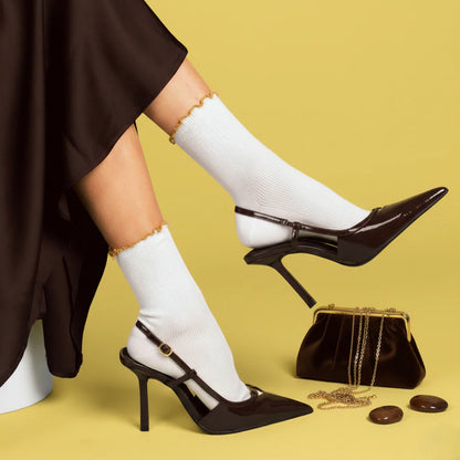 Chaussettes à volants 36/40 - Gold