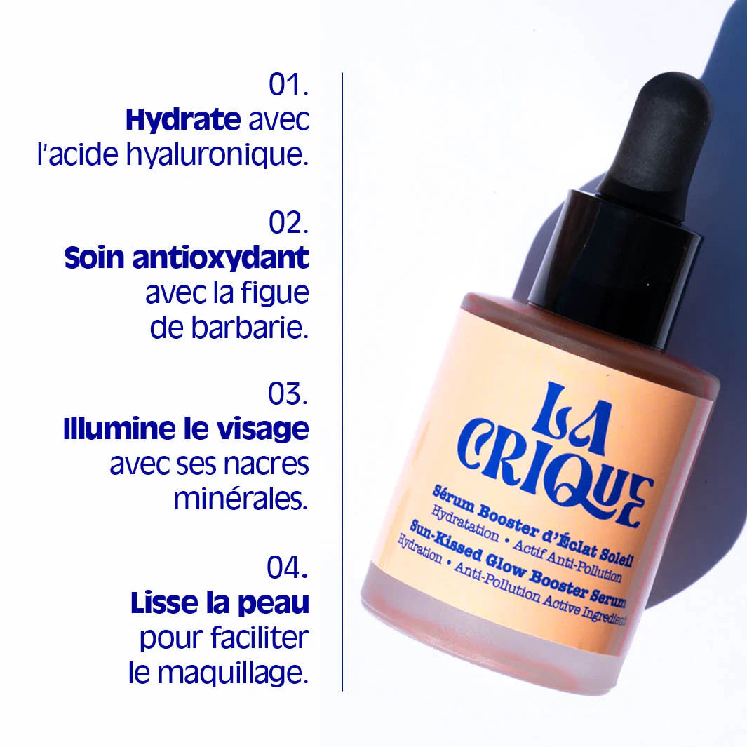 sérum booster éclat soleil étapes