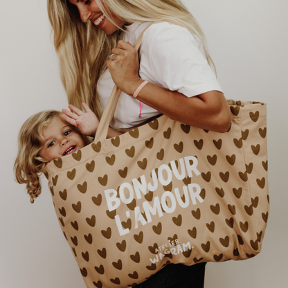 Sac cabas - Bonjour l'amour