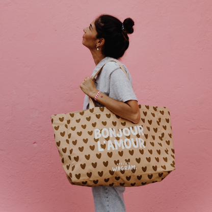 Sac cabas - Bonjour l'amour