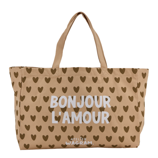 Sac cabas - Bonjour l'amour