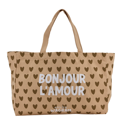 Sac cabas - Bonjour l'amour