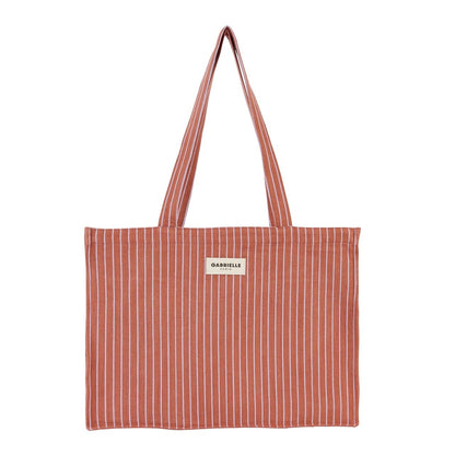 sac 24h rayures lilas Gabrielle