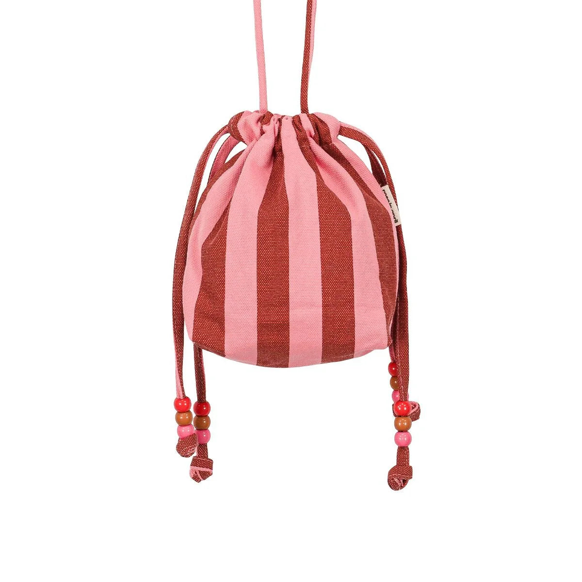 sac billie rayures brick pink
