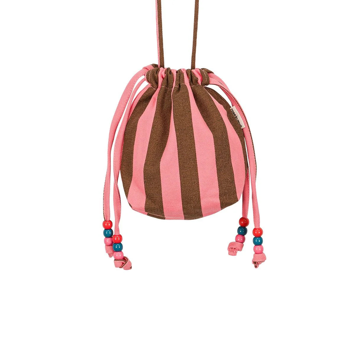 sac billie rayures funky pink olive
