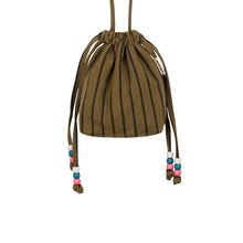 sac billie rayures tennis olive