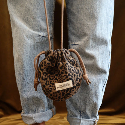 sac groom léopard maison poumpoum
