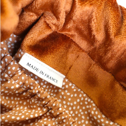 sac groom velours cognac maison poumpoum