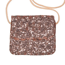 sac à main enfant sequins roses luciole et petit pois 