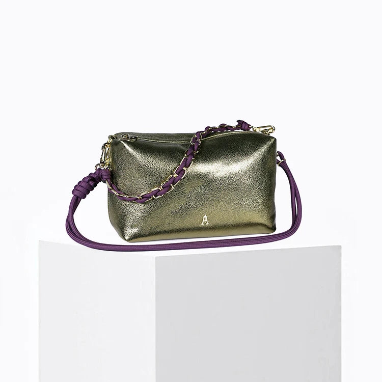sac mini halo metal kaki craie studio