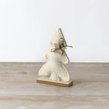 Petit sapin sherpa - Ecru