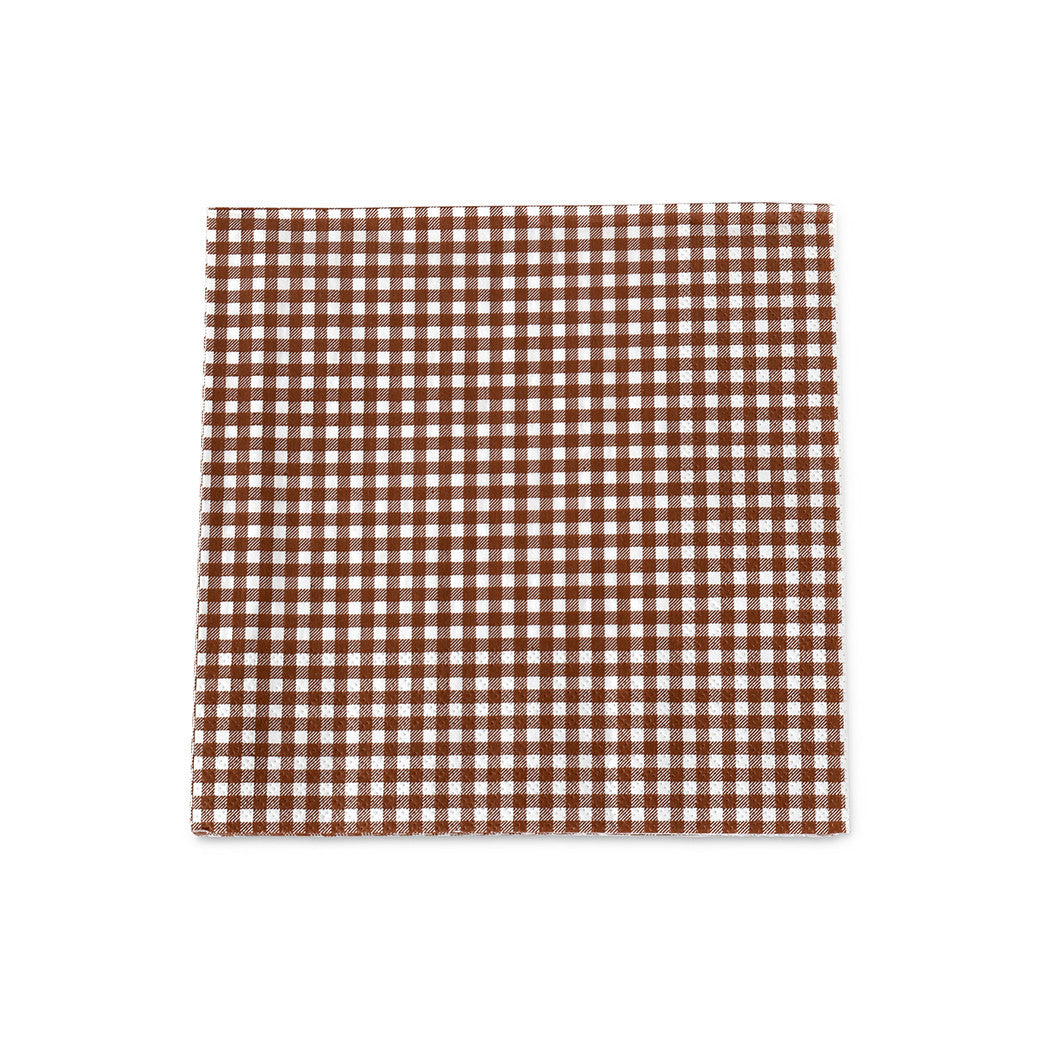 20 serviettes en papier - Juliette Vichy Brun