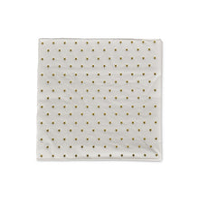 20 serviettes en papier - étoiles dorées