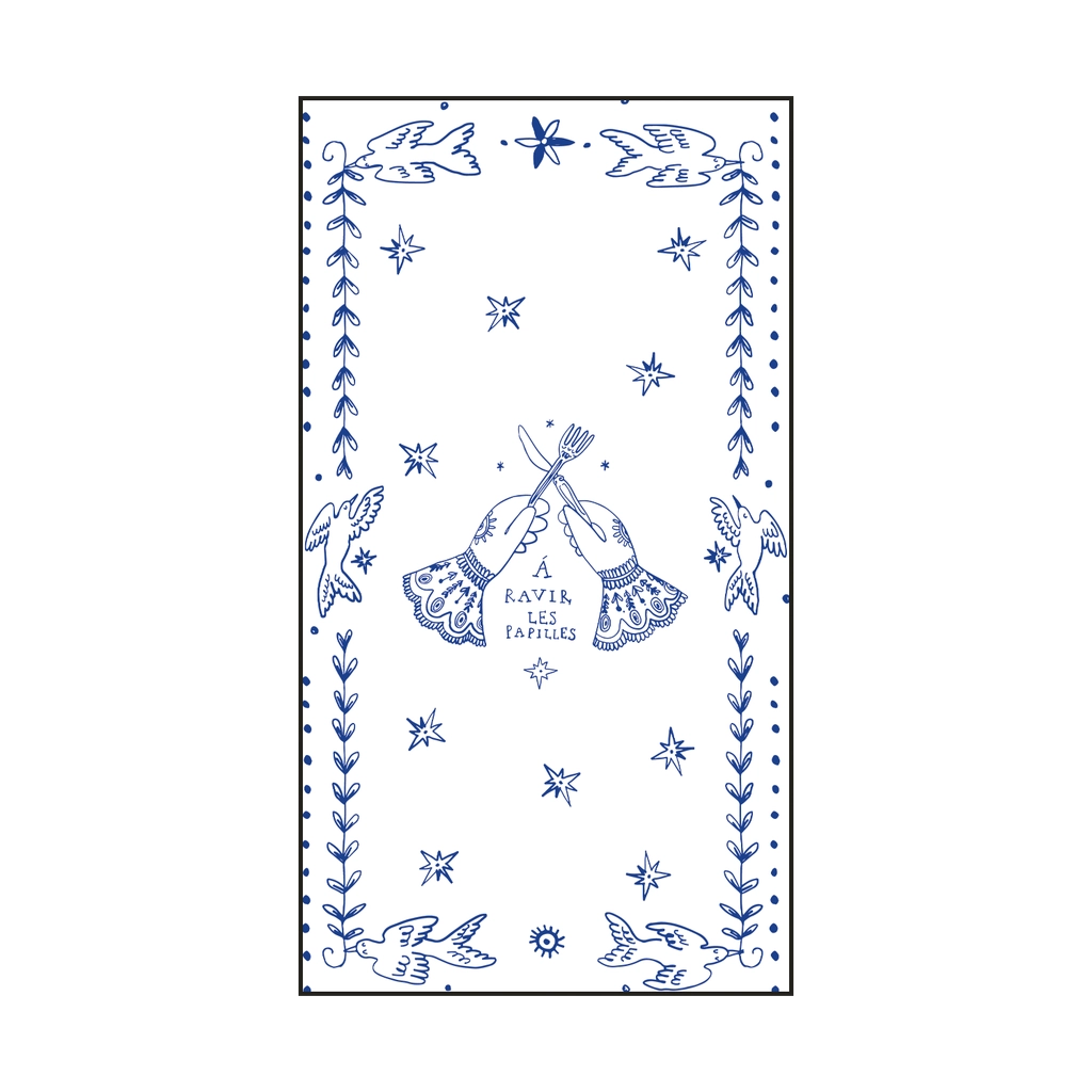 15 serviettes en papier - A ravir les papilles