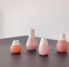 Set de 4 mini vases - Rose