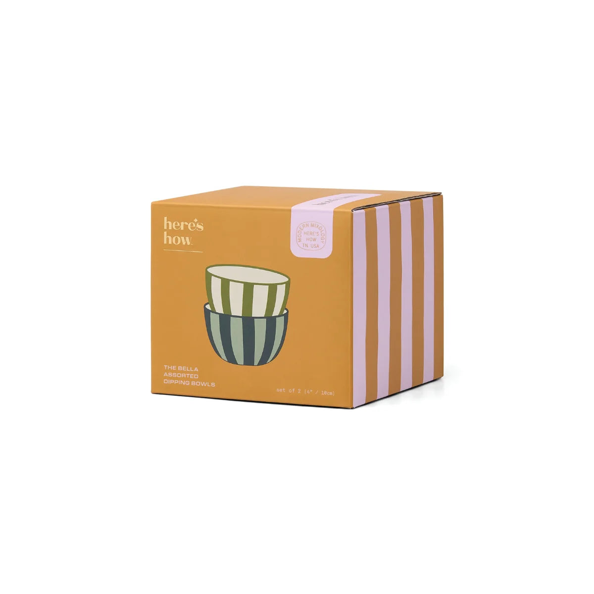 set de 2 bols bella vert , bleu et lilas gentlemen's hardware
