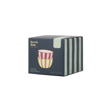 set de 2 bols ocre et lilas / rouge gentlemen's hardware