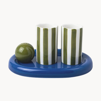 set à tequila bleu et vert