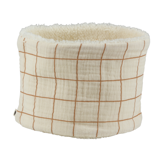 Tour de cou/Snood - grand carreaux
