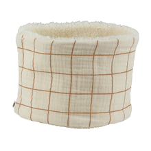 Tour de cou/Snood - grand carreaux