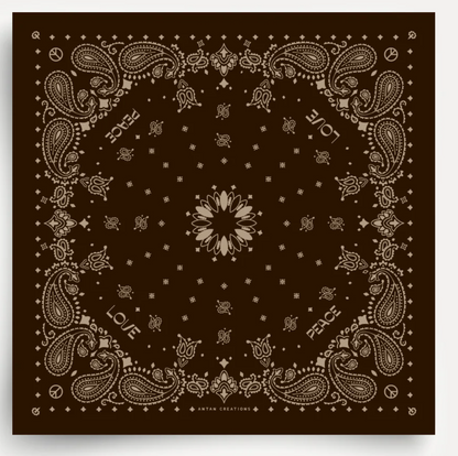 Foulard en soie - Ganache Nomad