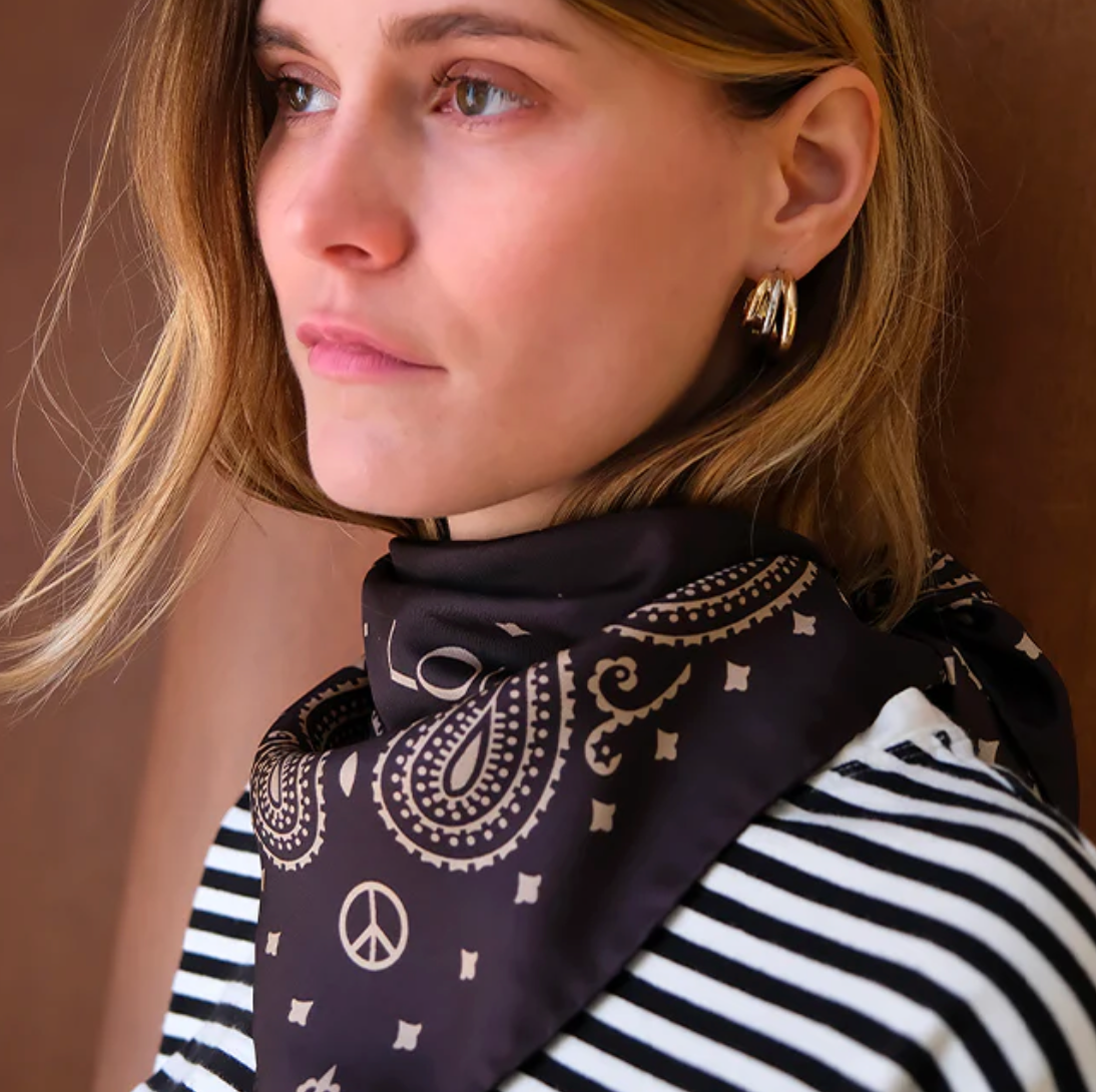 Foulard en soie - Ganache Nomad