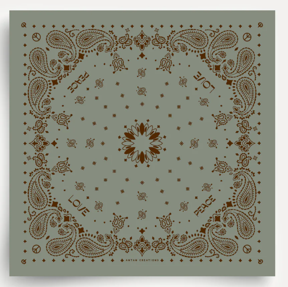 Foulard en soie - Shadow Ganache