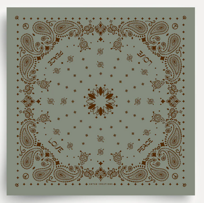 Foulard en soie - Shadow Ganache