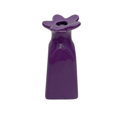 Vase soliflore fleur - Violet PM