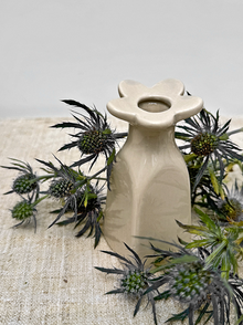 Vase soliflore fleur - Sable PM