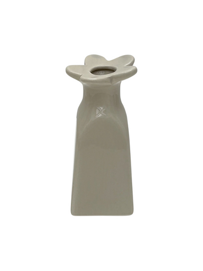 Vase soliflore fleur - Sable PM