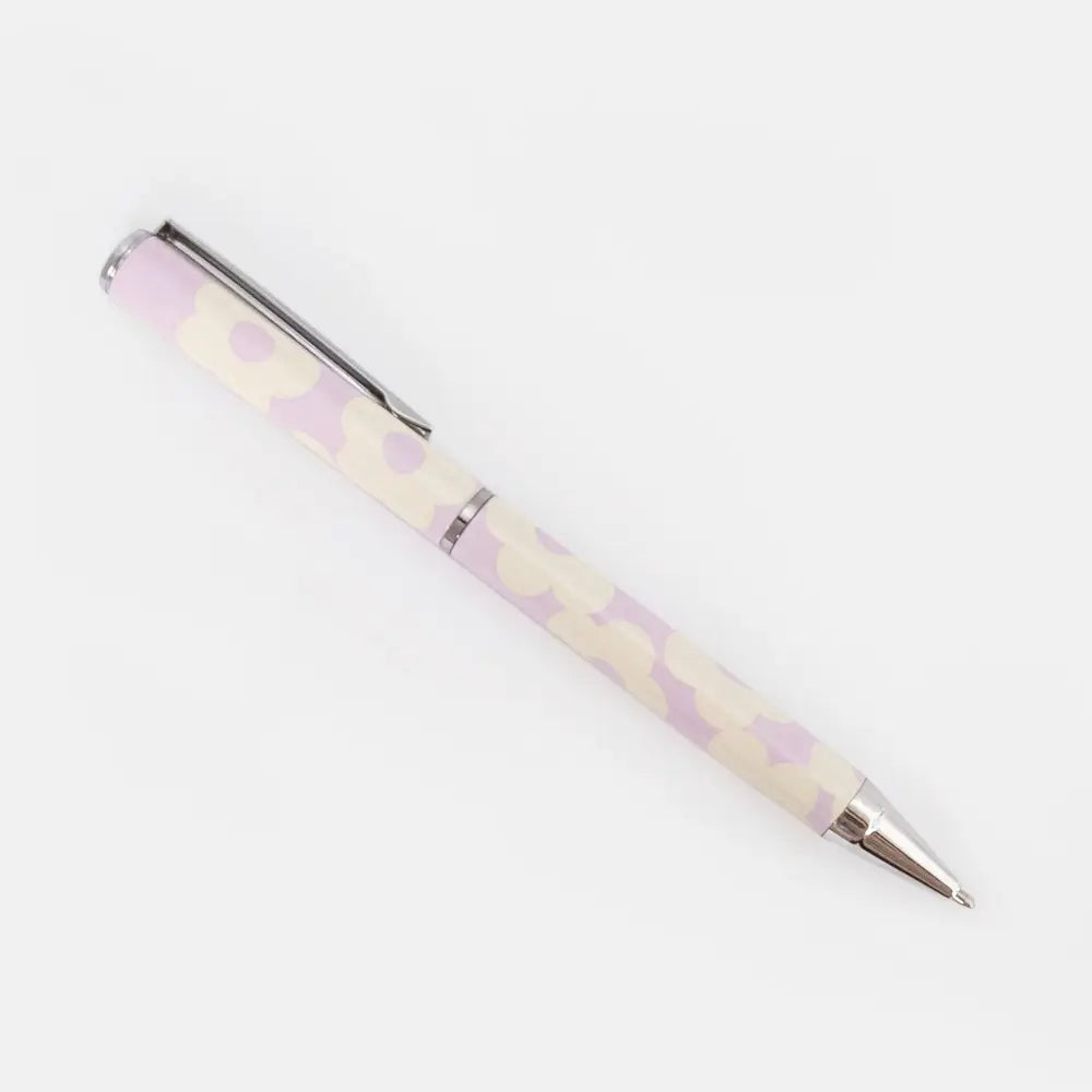 stylo fleurs lilas Caroline Gardner 