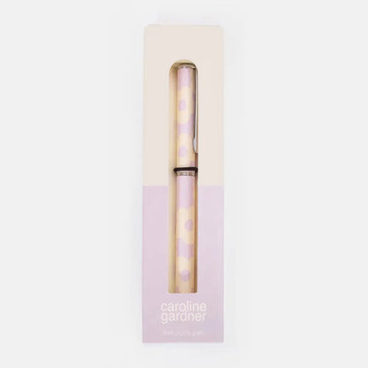 stylo fleurs lilas Caroline Gardner 