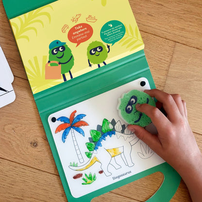Drawing kit – mallette créative Dinos – SuperPetit
