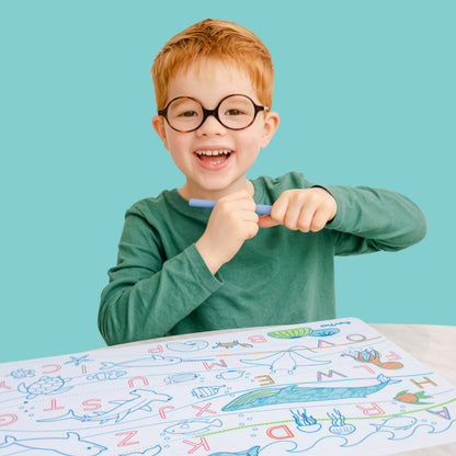 Coloriage éducatif en silicone – L’alphabet – SuperPetit