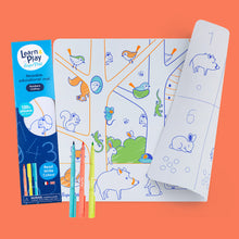 Coloriage éducatif en silicone – Les chiffres – SuperPetit