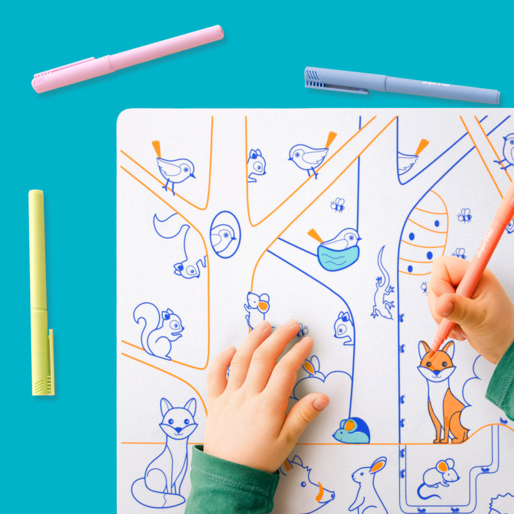 Coloriage éducatif en silicone – Les chiffres – SuperPetit