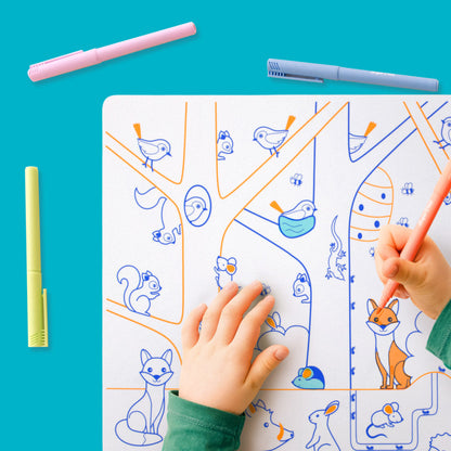 Coloriage éducatif en silicone – Les chiffres – SuperPetit