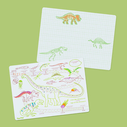 Coloriage éducatif en silicone – L’ère des dinosaures – SuperPetit