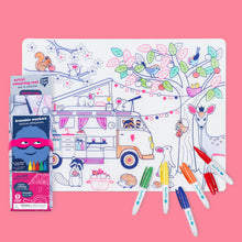 Set de table à colorier en silicone – Dream Van – SuperPetit