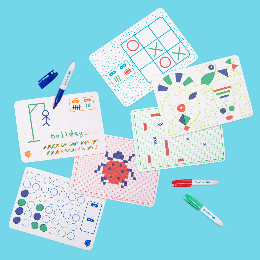 Travel Game – 6 jeux de voyage en silicone – SuperPetit